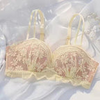 Push Up Underwear Women's Sexy Lace Bra Wireless Bra