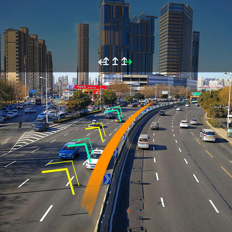 Driving Recorder Front And Rear HD Navigation Bluetooth