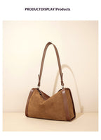 Matte Leather Simple Large Capacity Commuter's All-matching Shoulder Messenger Bag